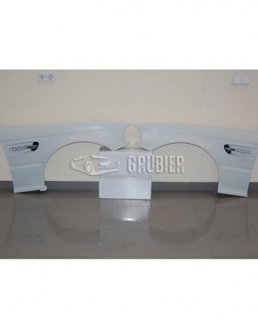 - FRONT FENDERS - BMW 3 E46 1998-2001 / Pre-Lift - "M3 Look w LED" (Coupe & Cabrio)