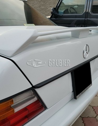 Rear Trunk Spoiler 3 Piece Wing Lid Ducktail Fits Mercedes Benz W124 Sedan AMG 